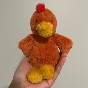 Jellycat Bashful Rooster Small Size EUC
